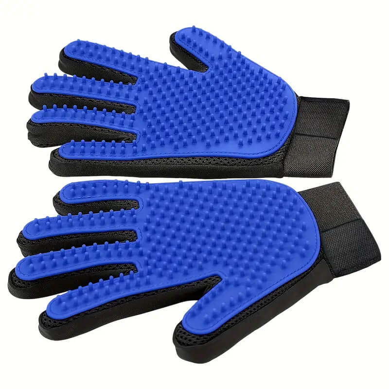 1 Pair Hair Remover Pet Grooming Gloves