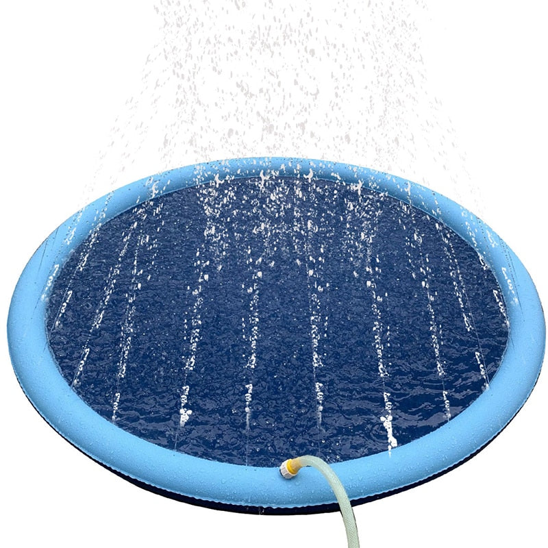 Splash Sprinkler Pad for Dogs Pet Swimming Pool Bathtub