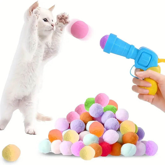 Interactive Launch Training Cat Toys Set