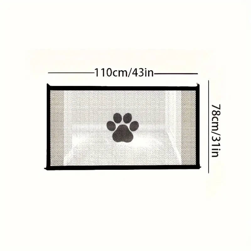 Secure Portable Pet Safety Gate