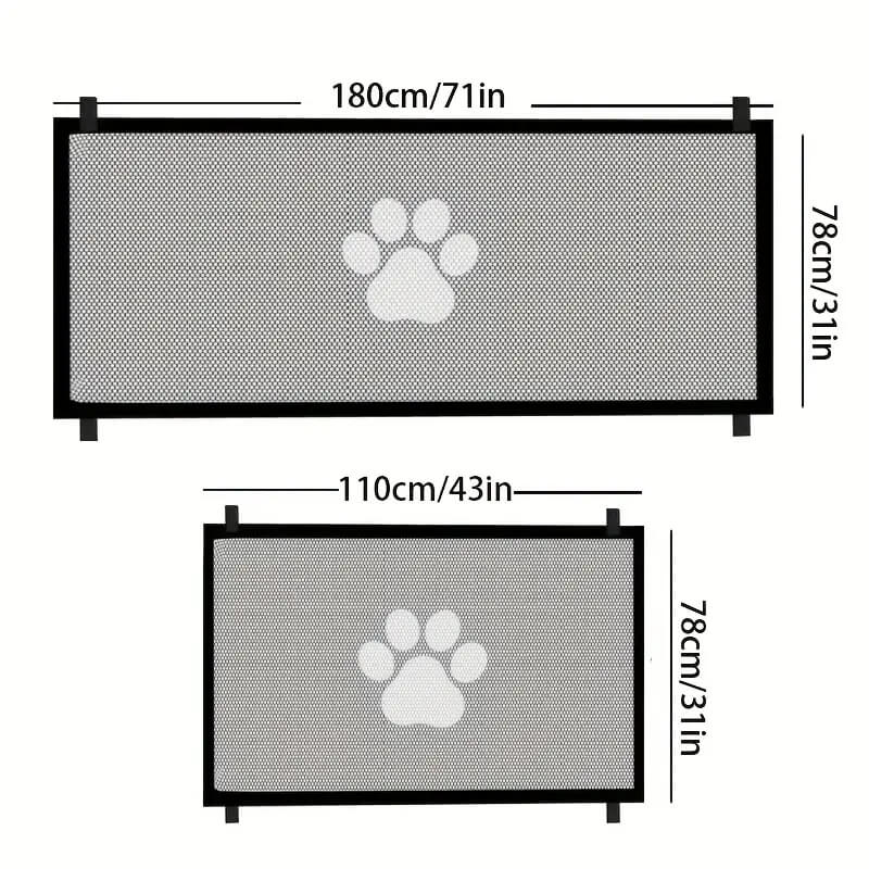 Secure Portable Pet Safety Gate